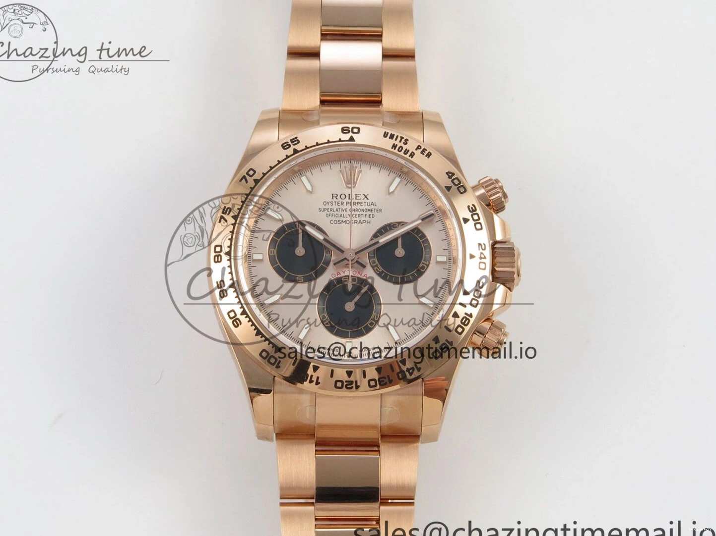 Bracelet Stick Dial 1:1 Black RG APSF Markers RG Best Daytona Edition 904L 126505 RG On SH4131 1229